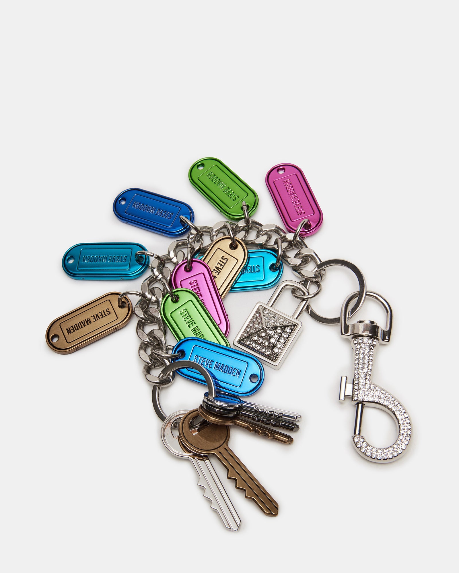 KEYS BAG CHARM BLACK