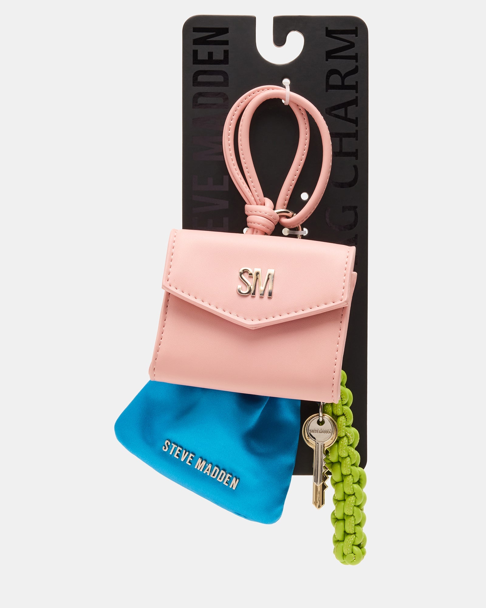 TRAVEL BAG CHARM CORAL MULTI