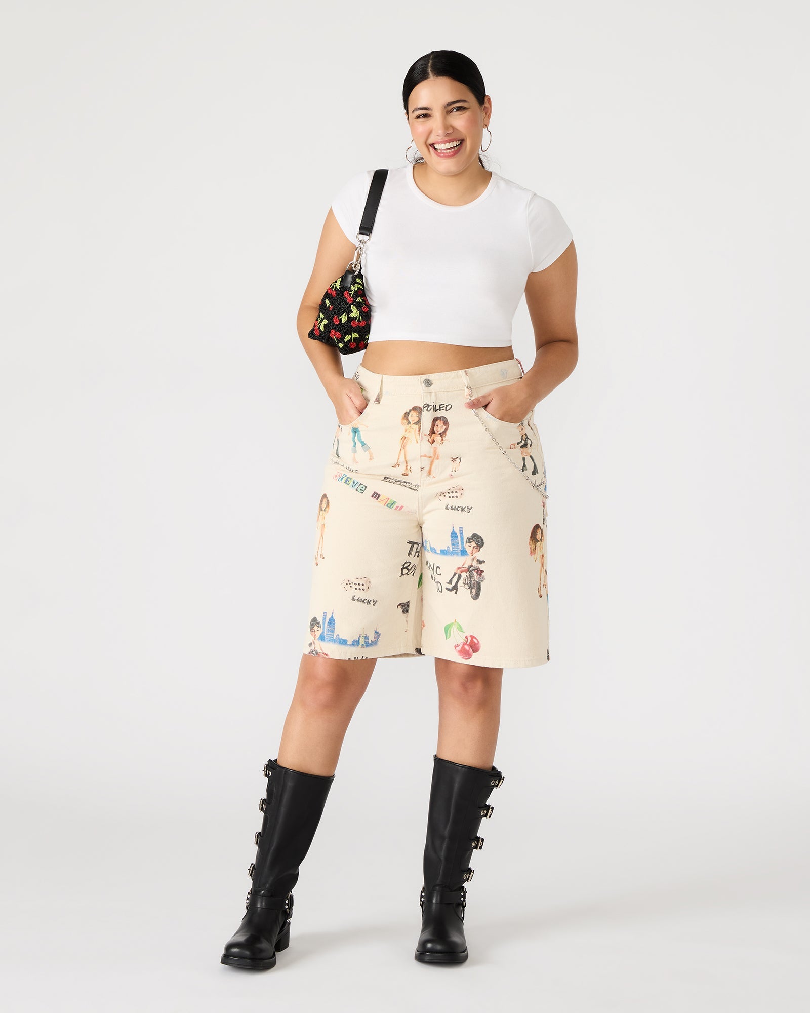 MAGDALEN JEAN SHORT MULTI