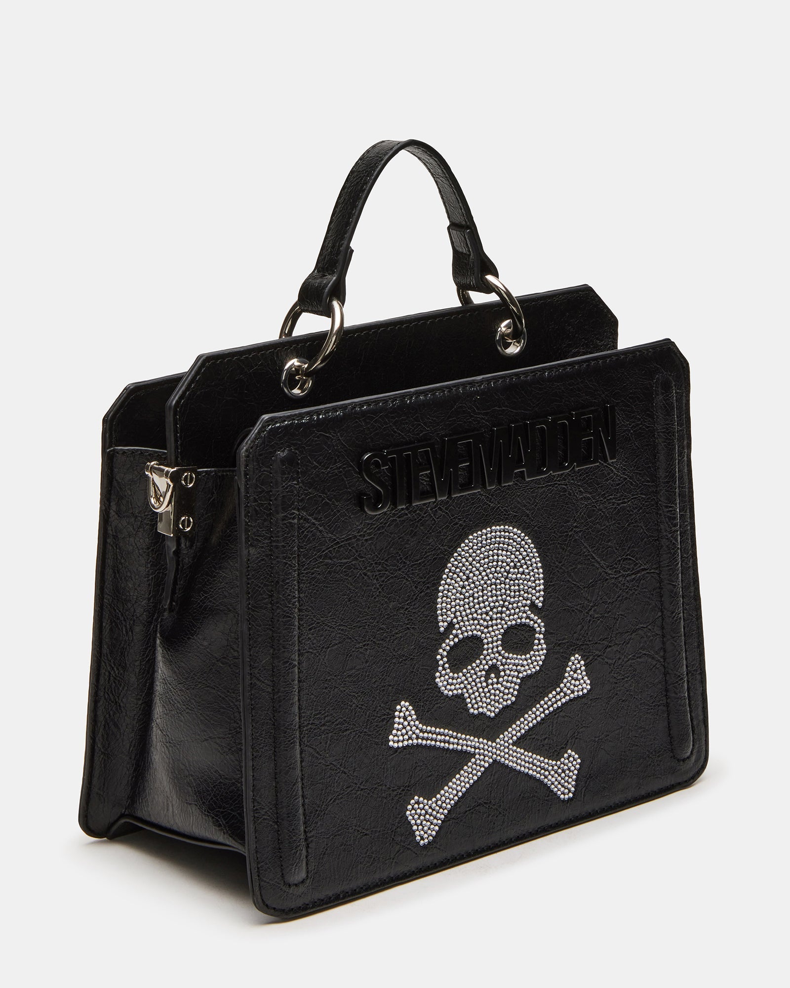EVELYN SKULL BAG BLACK