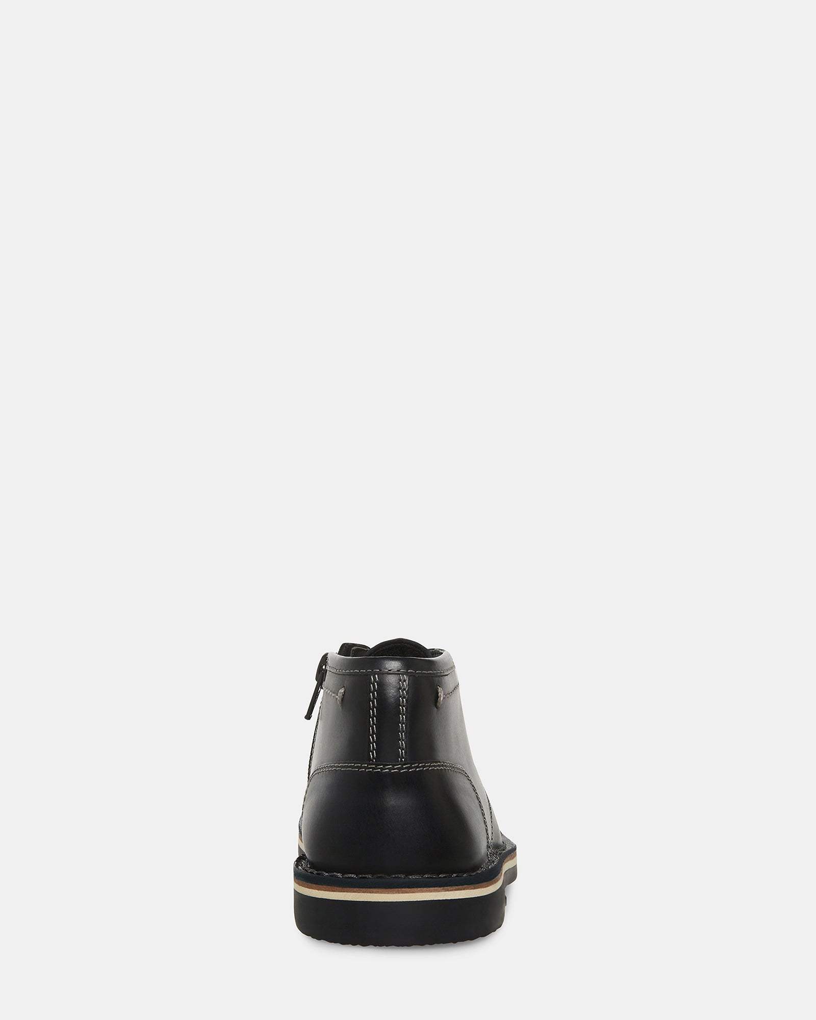 KIDS' HARKEEN BLACK LEATHER