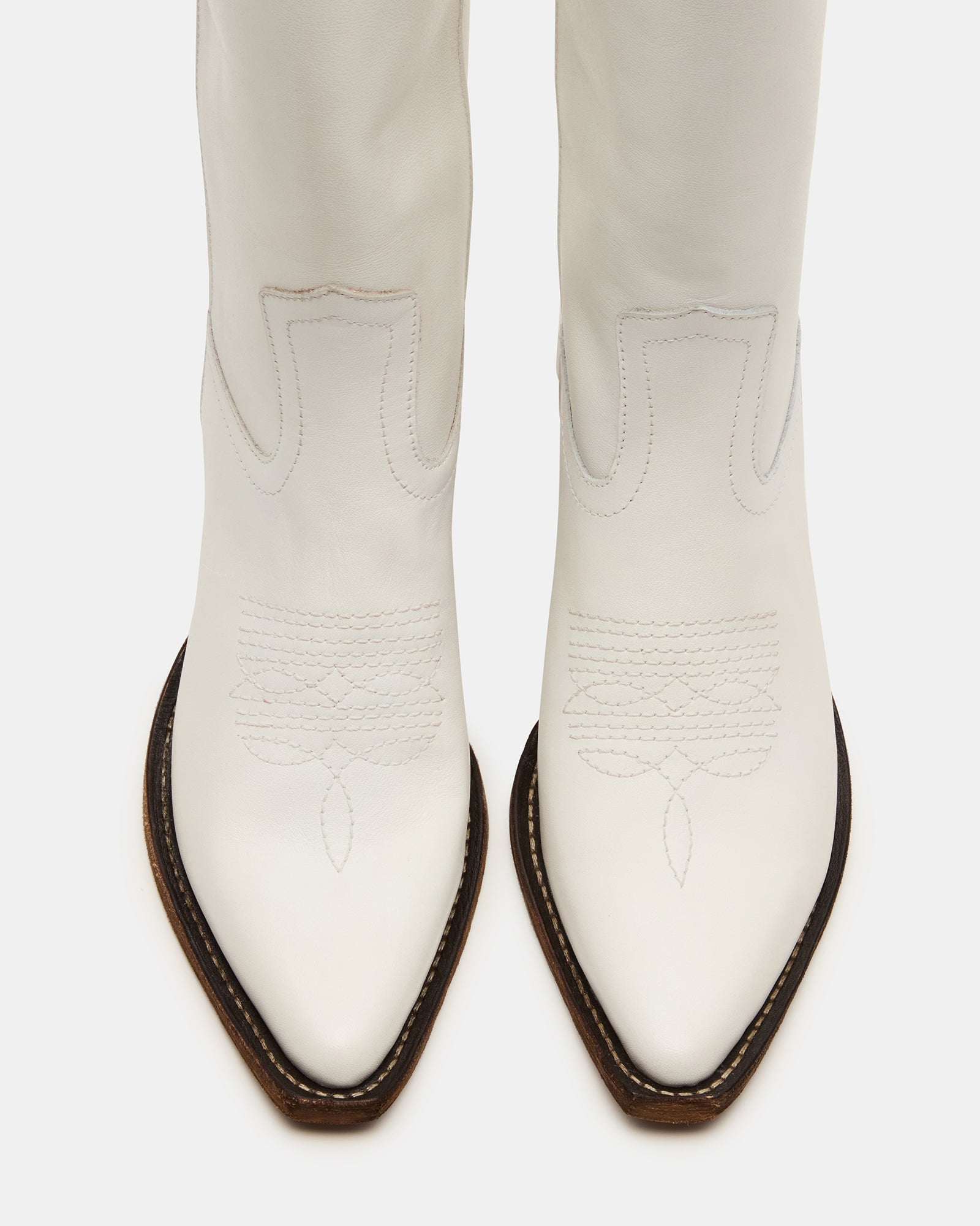 ALBANY WHITE LEATHER