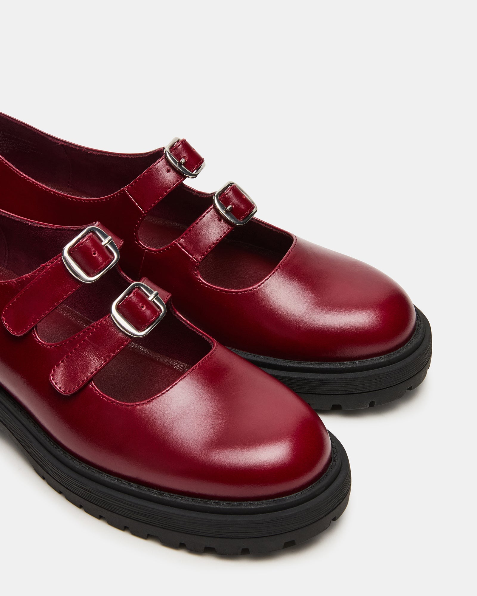ALBA BURGUNDY LEATHER