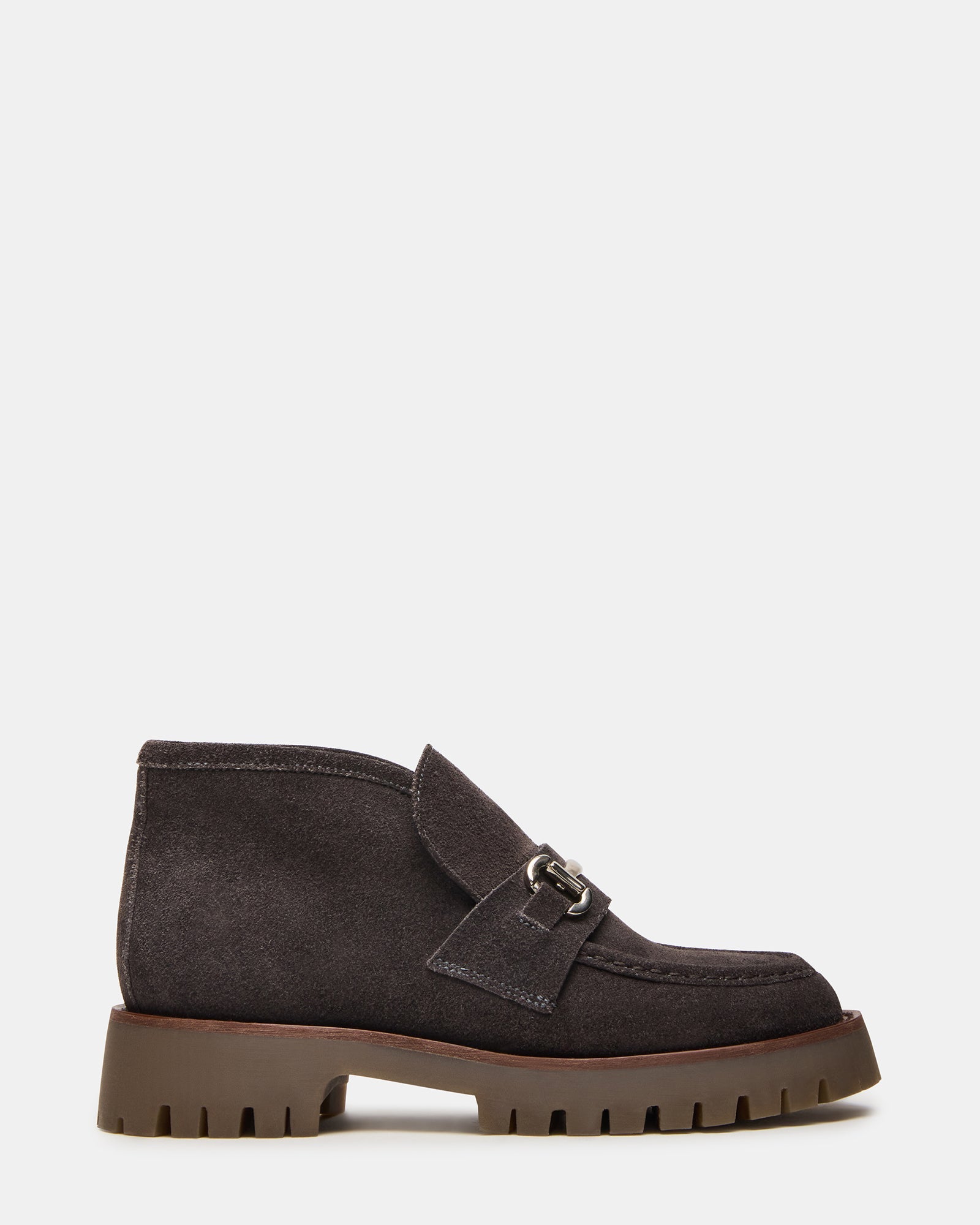 LEON GREY SUEDE