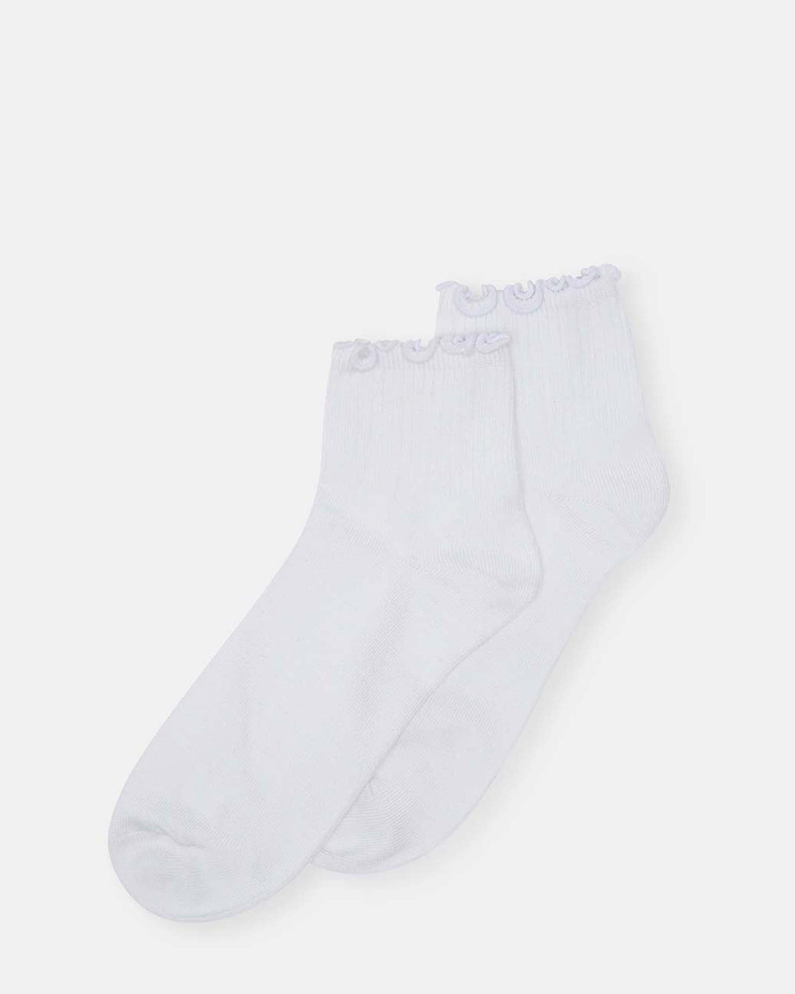 HUDSIN SNEAKER AND LETTUCE EDGE SOCKS BUNDLE
