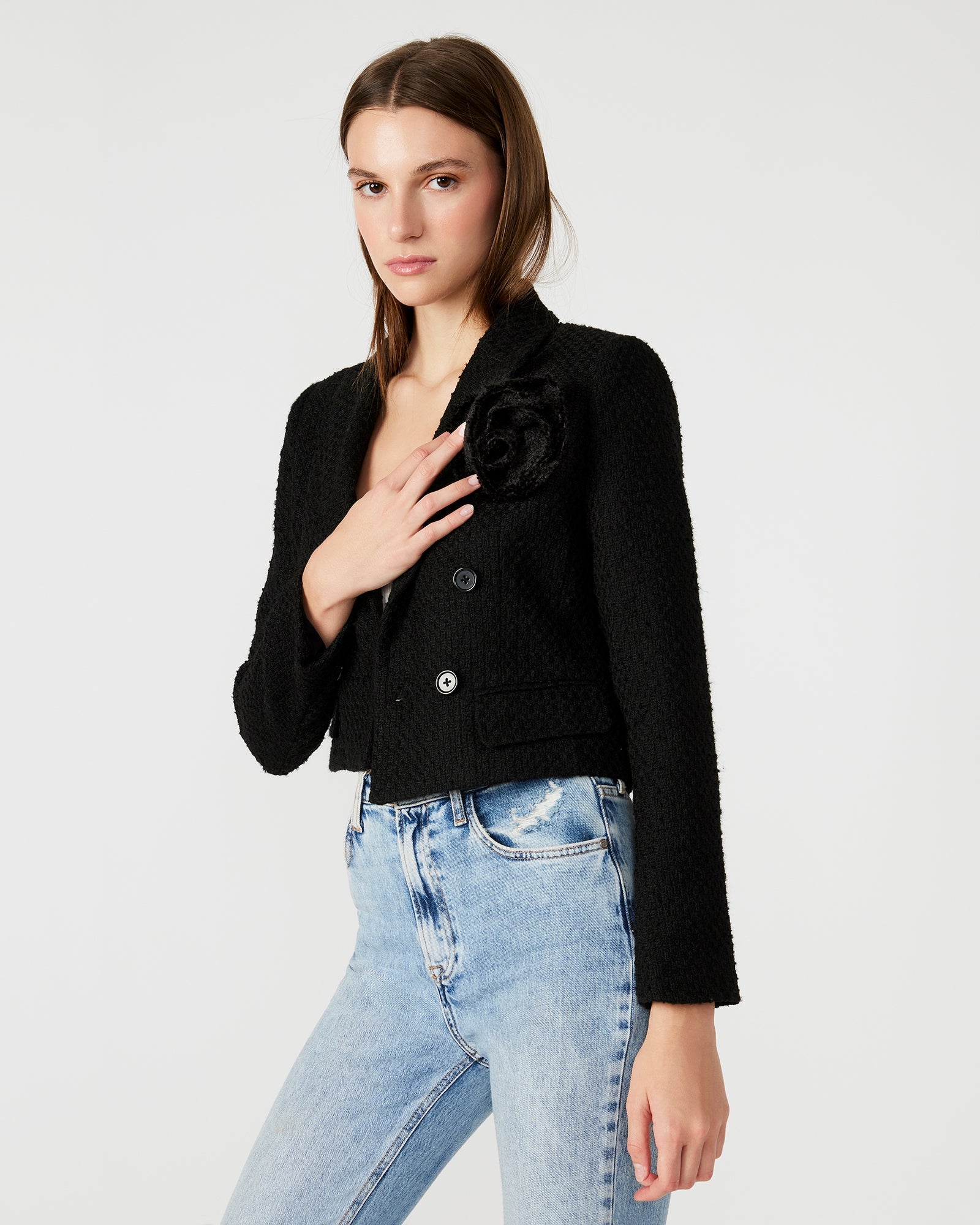VIRGINIE BLAZER BLACK