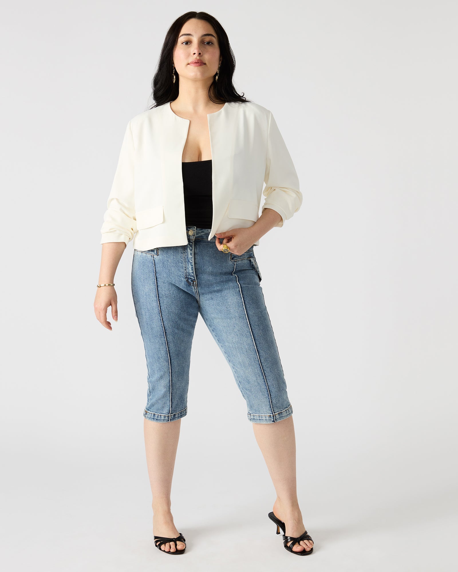 SERENEA BLAZER WHITE