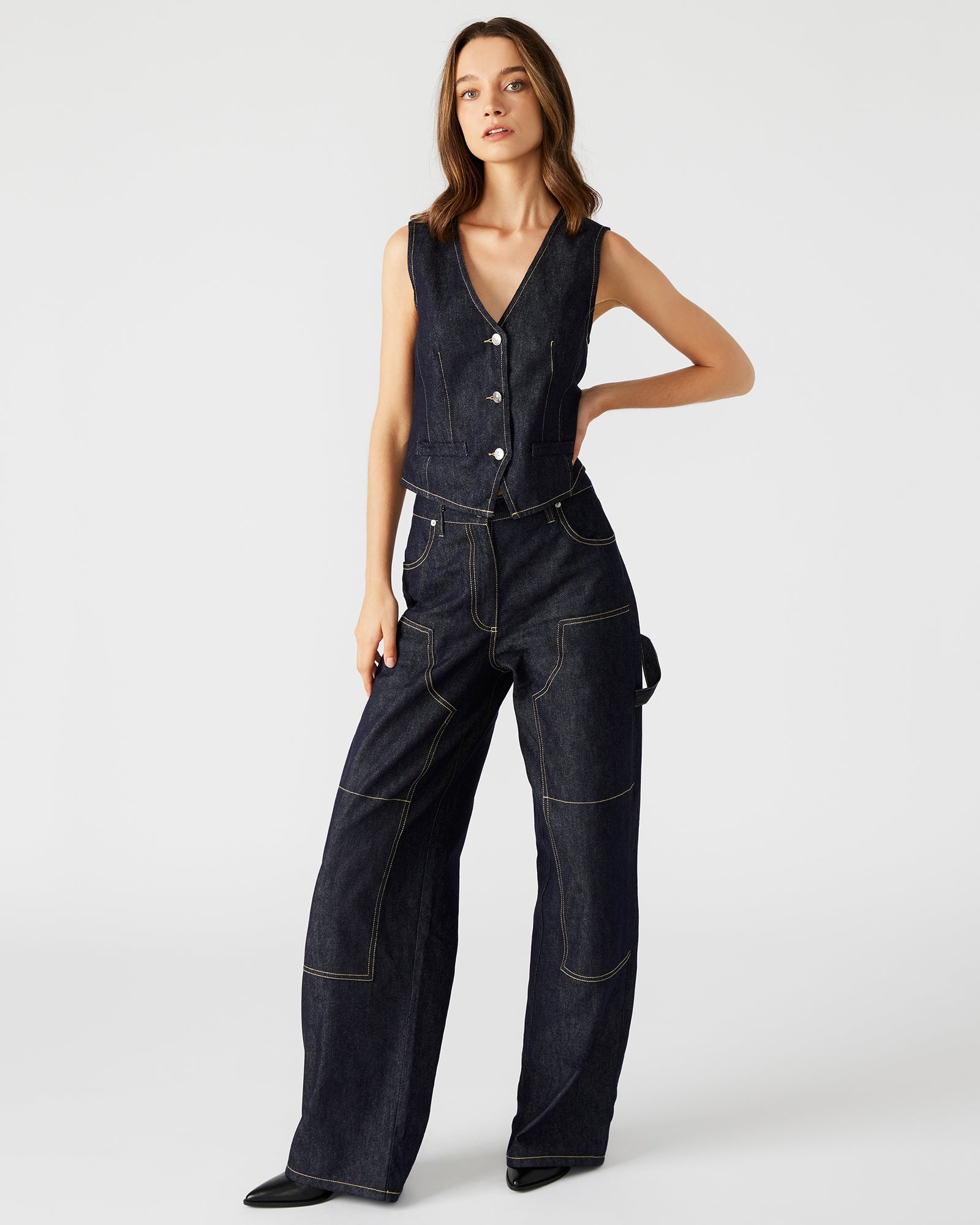SELENE DENIM VEST