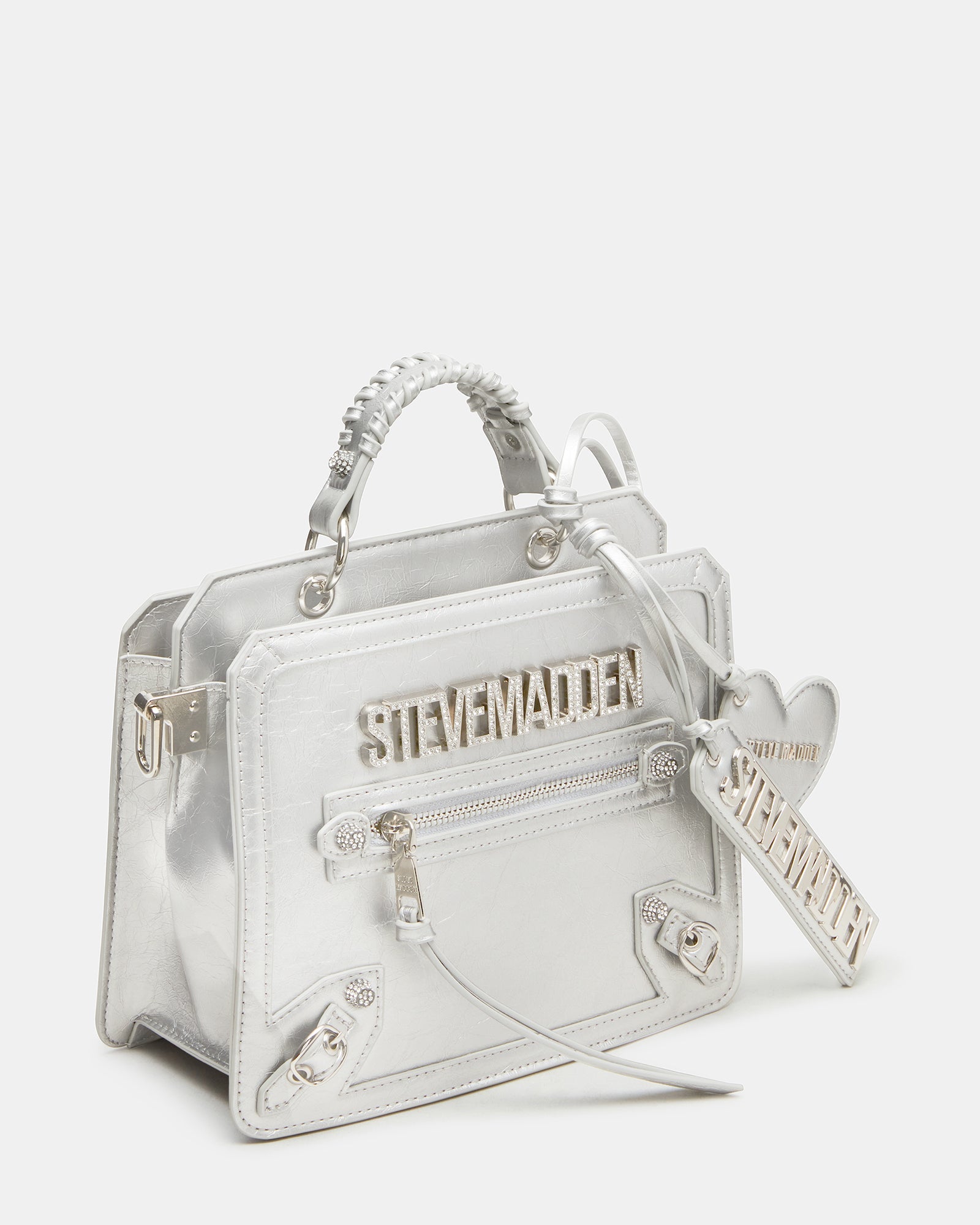EVELYN CHARMS BAG SILVER