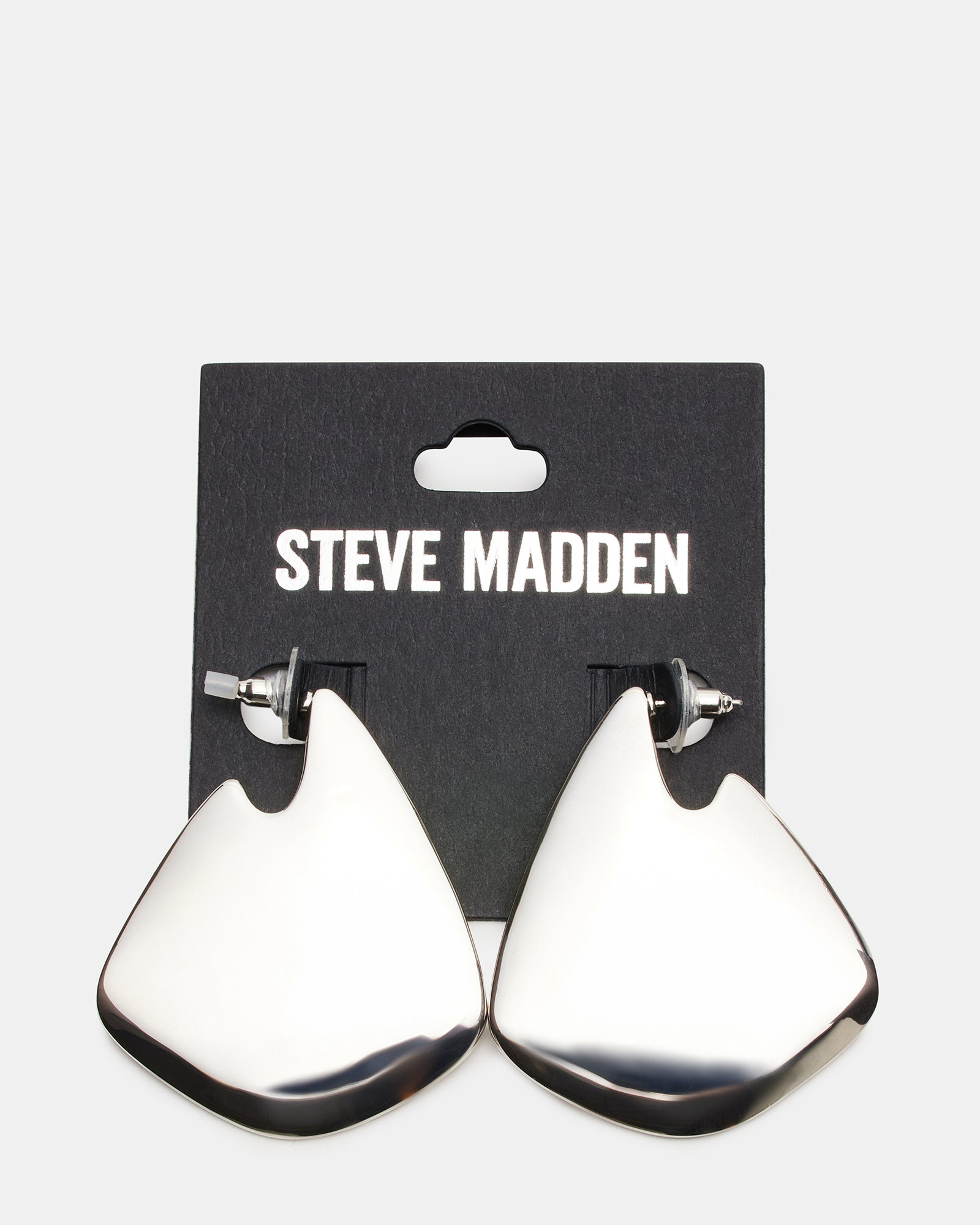 GEOMETRIC EARRINGS SILVER