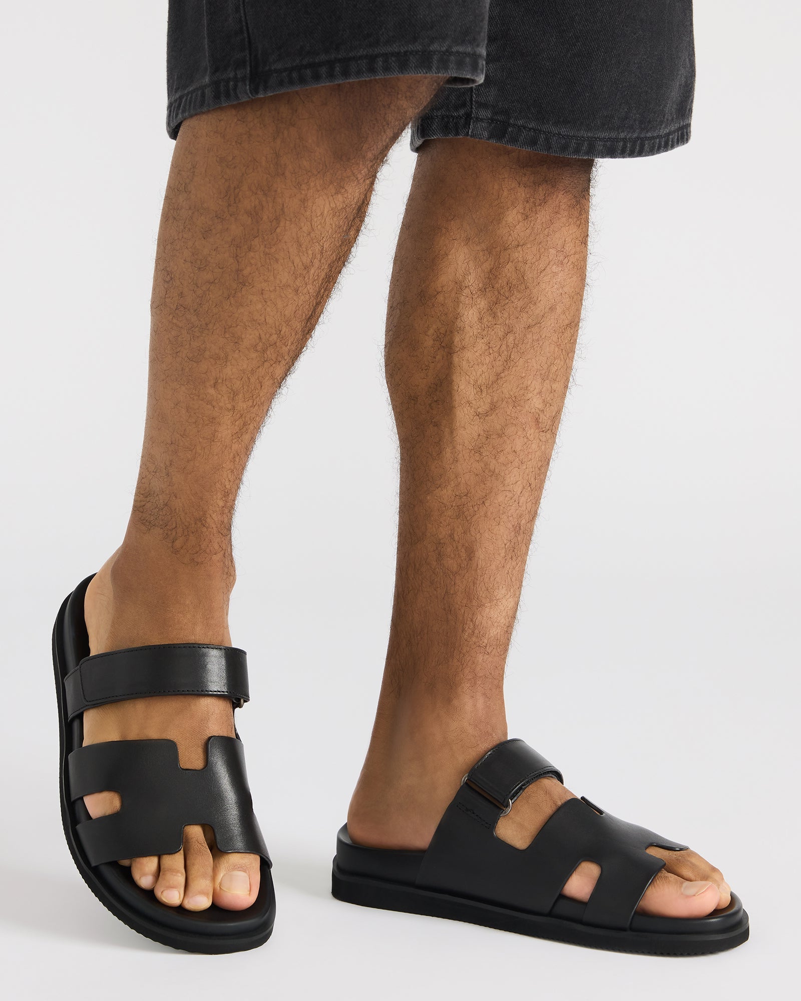 MAIVEN BLACK LEATHER