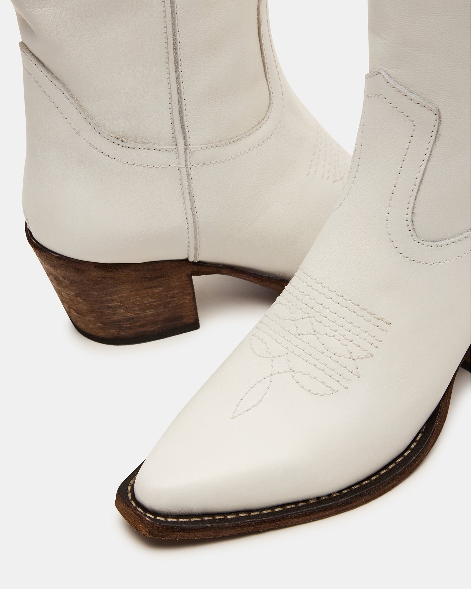 ALBANY WHITE LEATHER