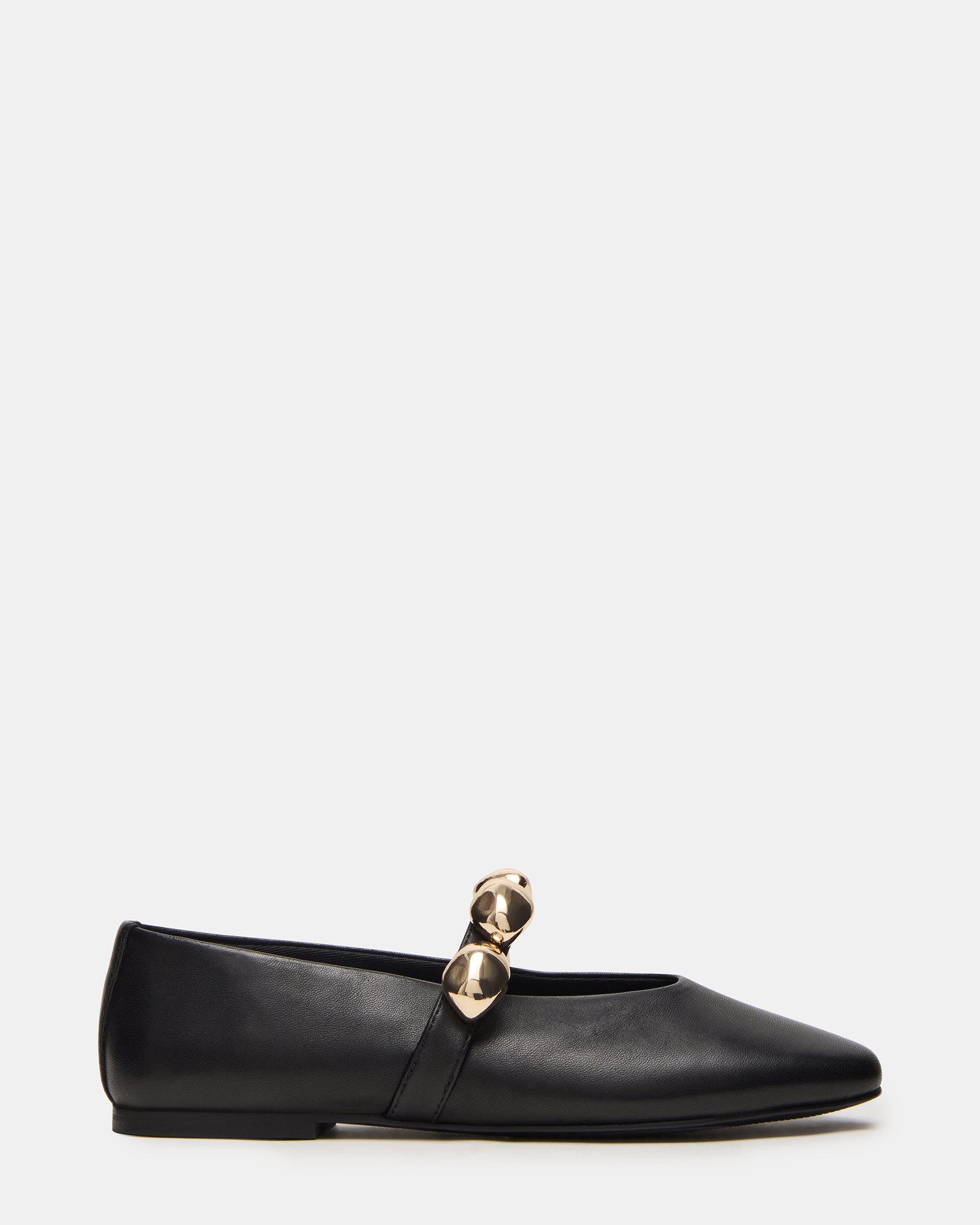 POPPIN BLACK LEATHER