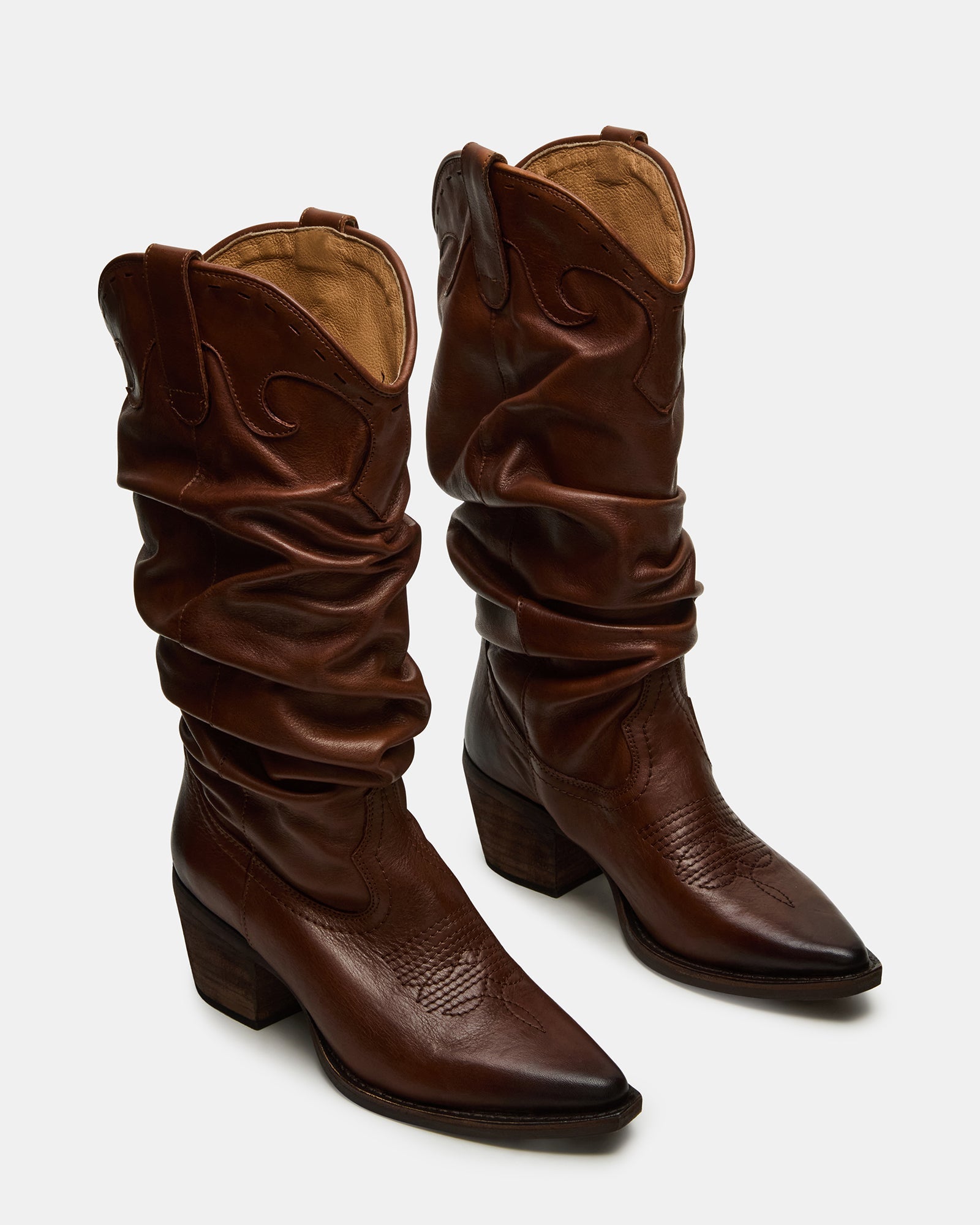 STAGE COGNAC LEATHER