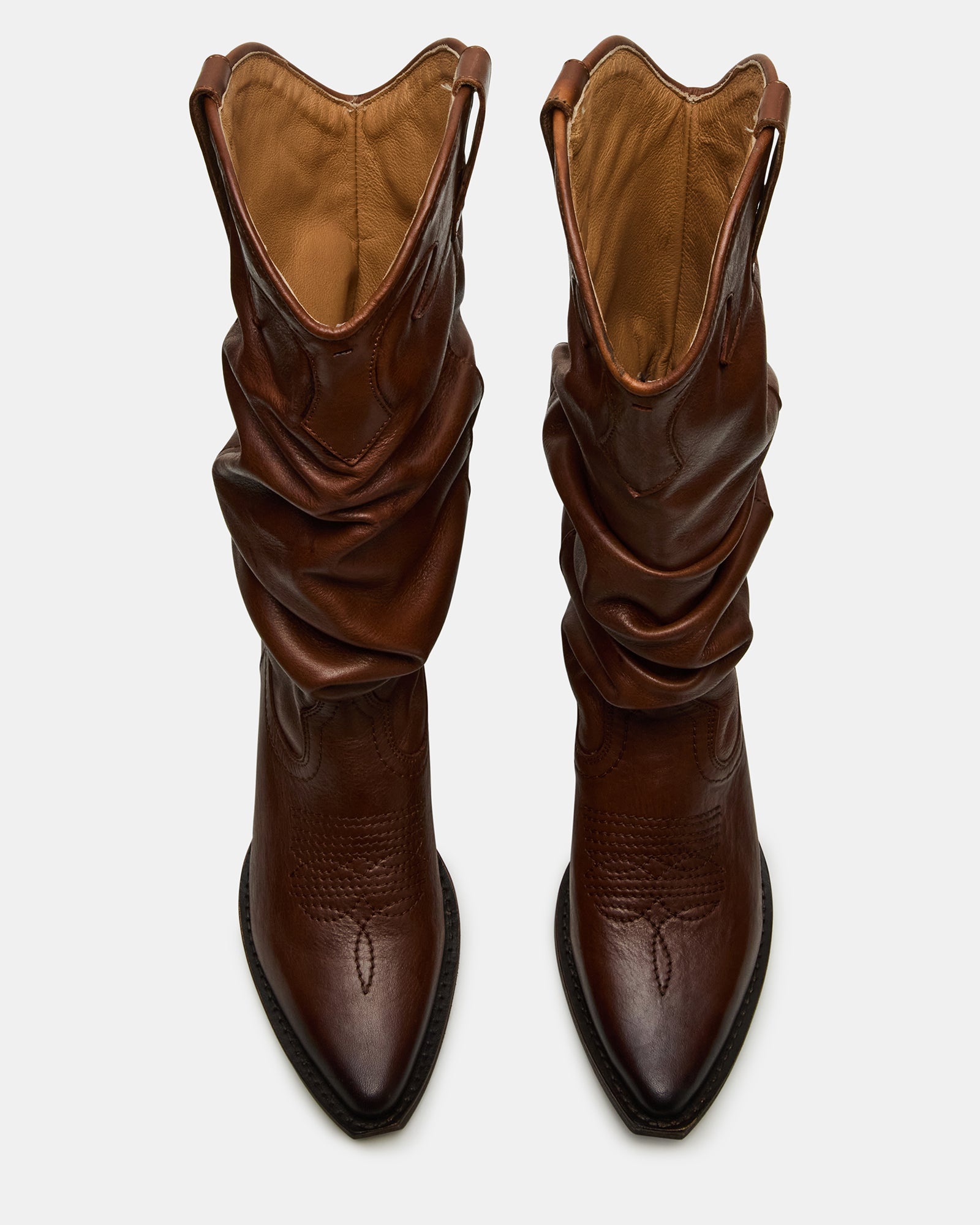 STAGE COGNAC LEATHER