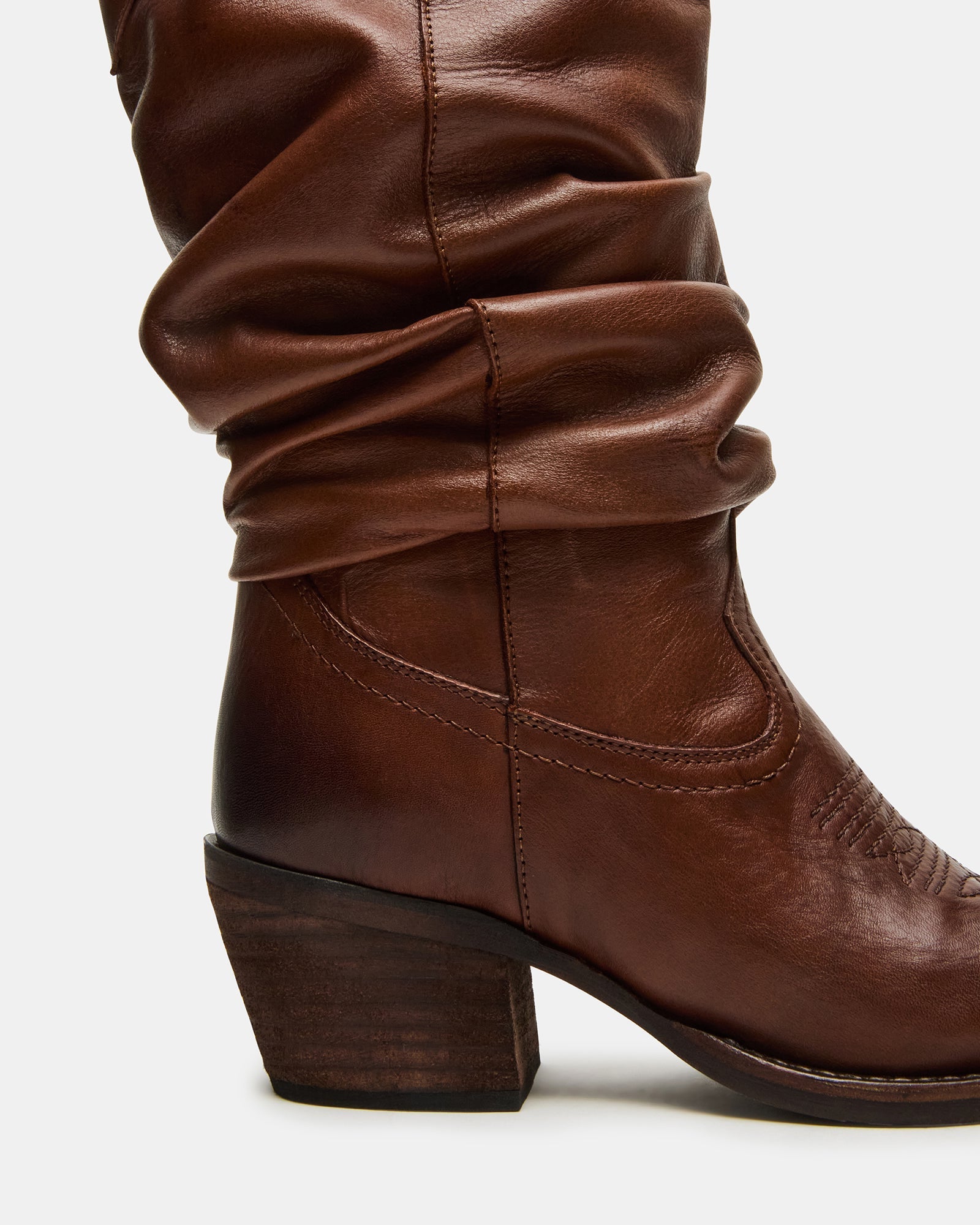 STAGE COGNAC LEATHER