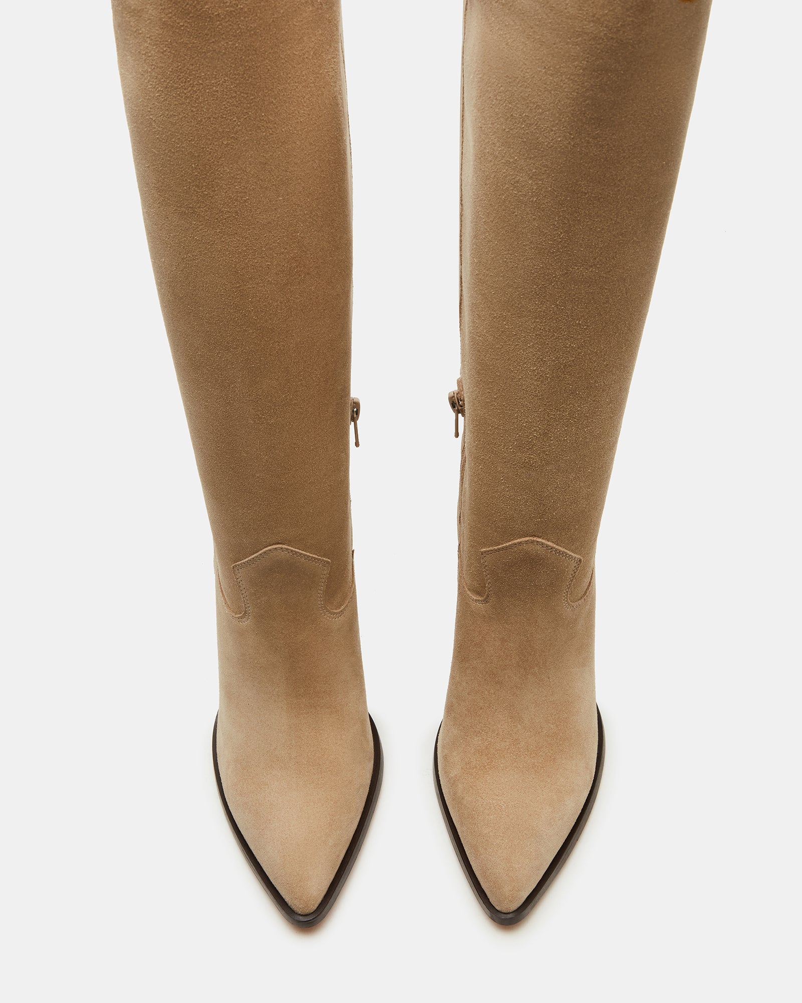 VESEY TAUPE SUEDE
