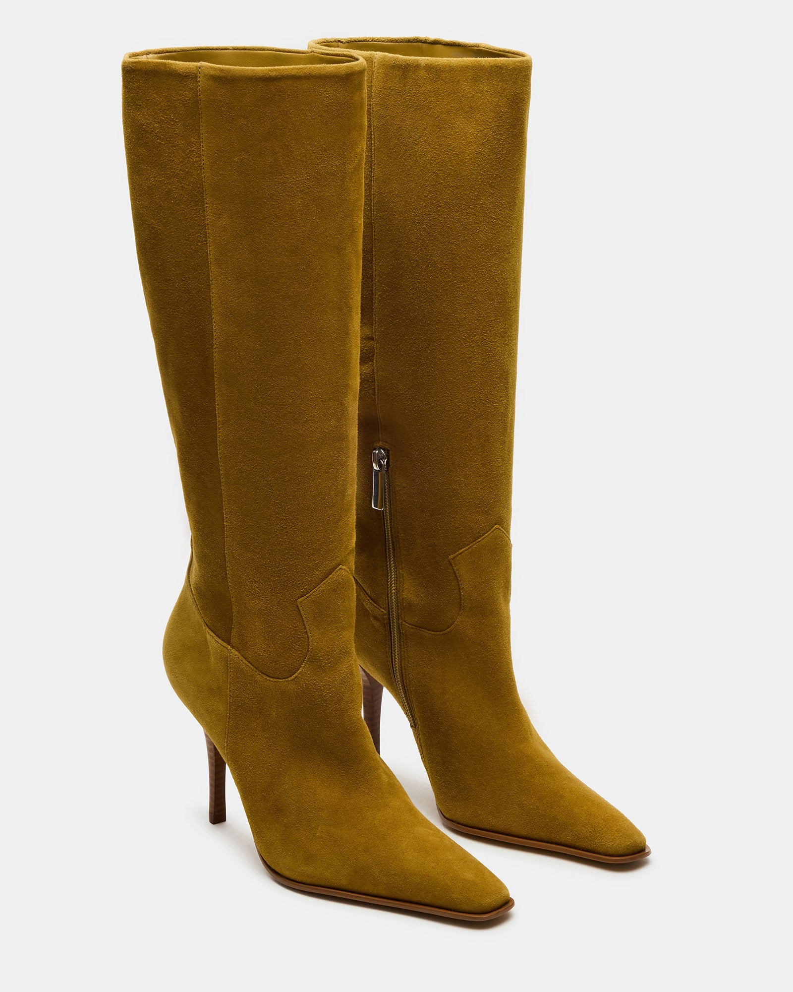 WESCOT OLIVE SUEDE