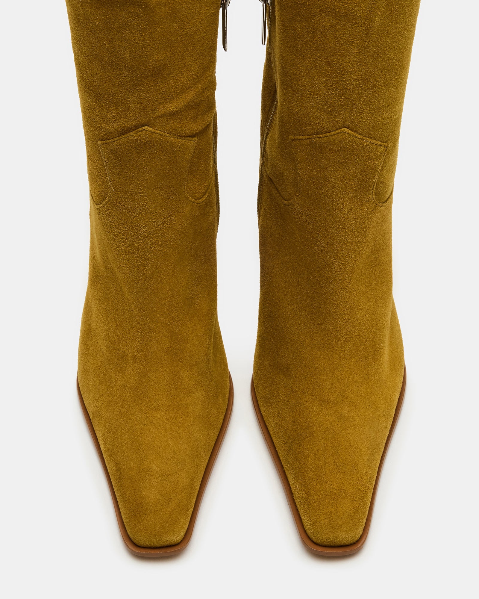 WESCOT OLIVE SUEDE