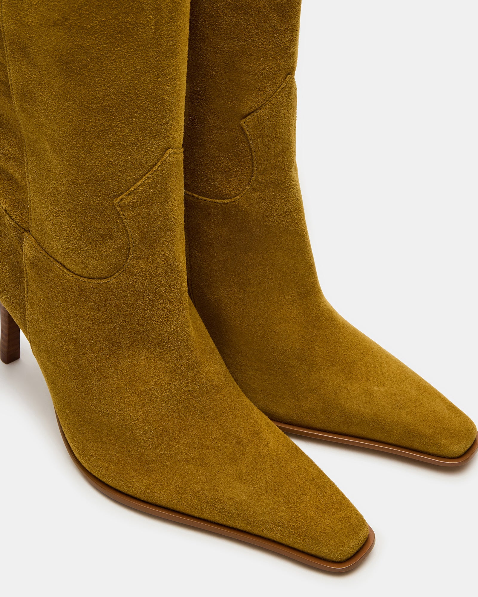 WESCOT OLIVE SUEDE
